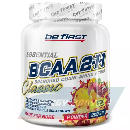 ВСАА Be First BCAA Classic Powder 2:1:1 Экзотик, 200 г