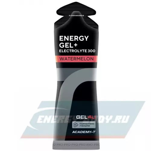 Энергетический гель GEL4U Energy GEL + Electrolyte 300 Микс, 3 x 60 г