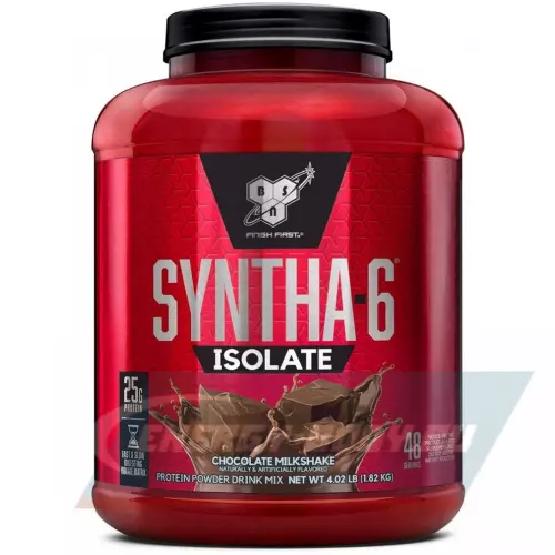  BSN SYNTHA-6 ISOLATE Шоколадно-молочный коктейль, 1820 г / 4.02 LB