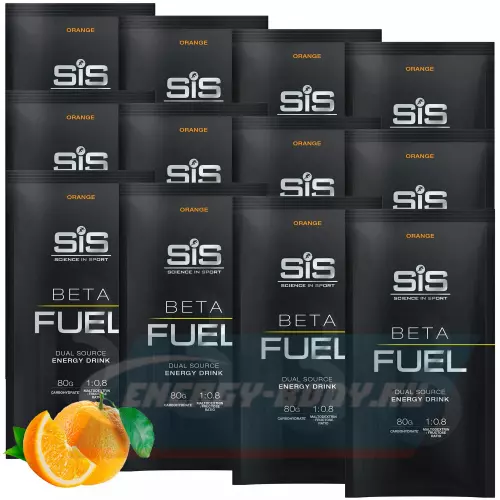  SCIENCE IN SPORT (SiS) Beta Fuel Апельсин, 12 x 82 г