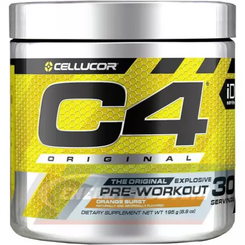 Предтерник Cellucor C4 Pre-Workout Апельсин, 195 г