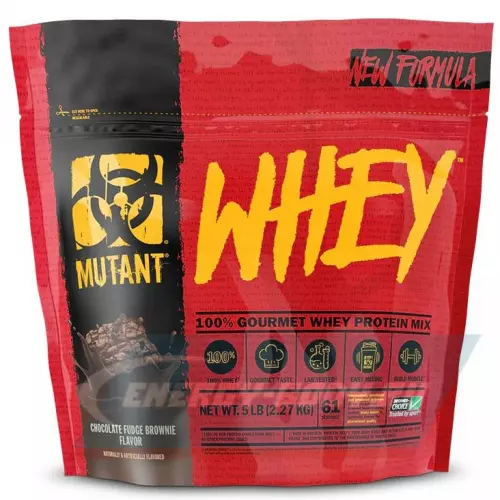  Mutant Mutant Whey Брауни с шоколадной помадкой, 2270 г