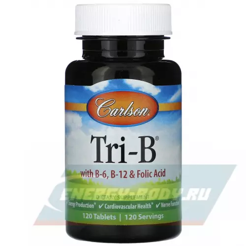  Carlson Labs Tri-B 120 таблеток