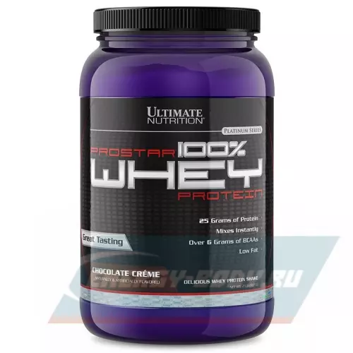  Ultimate Nutrition Prostar Whey Шоколадный крем, 907 г