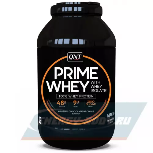  QNT PRIME WHEY Бельгийский шоколад брауни, 2000 г