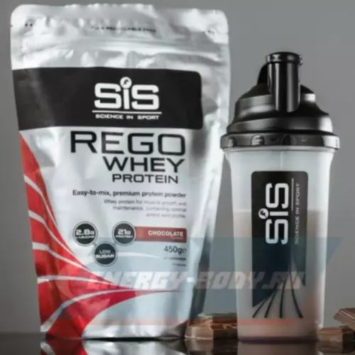  SCIENCE IN SPORT (SiS) REGO Whey Protein Шоколад, 450 г