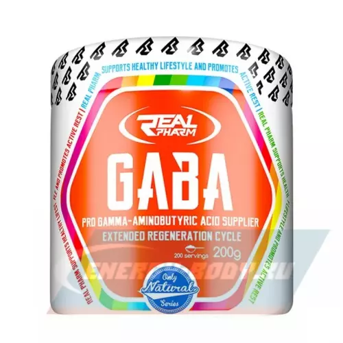  Real Pharm GABA Powder Натуральный, 200 г