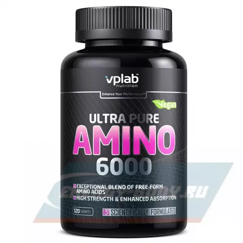 Аминокислотны VP Laboratory Ultra Pure Amino 6000 120 таблеток