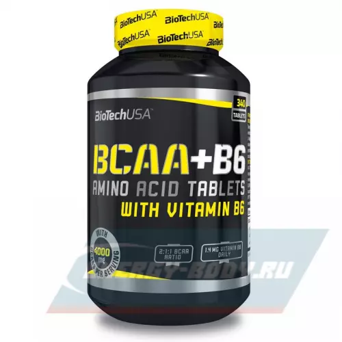 ВСАА BiotechUSA BCAA+B6 2:1:1 340 таблеток