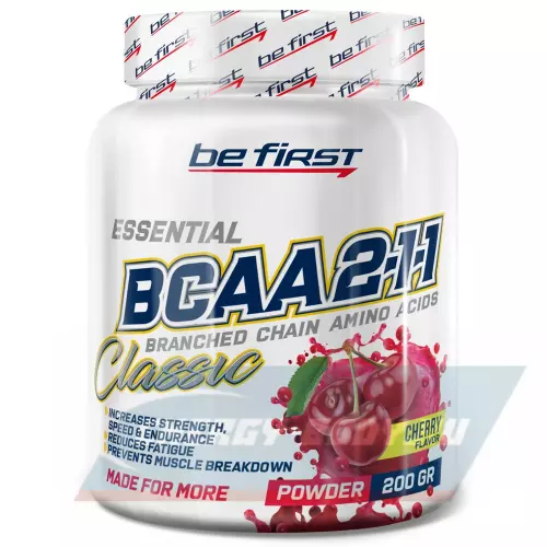 ВСАА Be First BCAA Classic Powder 2:1:1 Вишня, 200 г