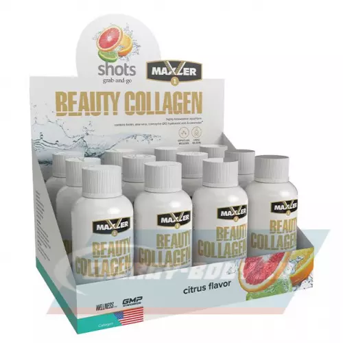 COLLAGEN MAXLER Beauty Collagen Цитрус, 12 х 60 мл