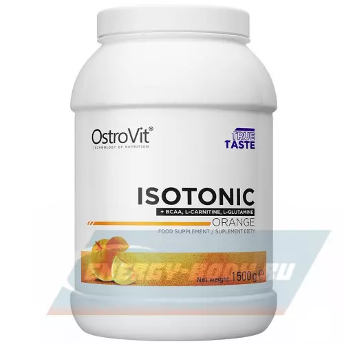  OstroVit Isotonic (+BCAA, L-Carnitine, L-Glutamine) Апельсин, 1500 г