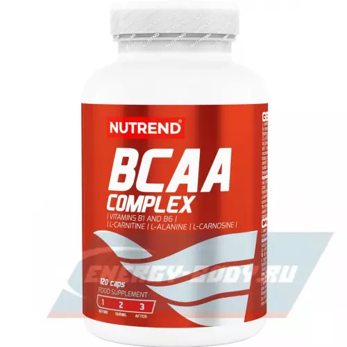 ВСАА NUTREND BCAA COMPLE 2:1:1 Нейтральный, 120 капсул