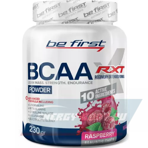 ВСАА Be First BCAA RXT powder Малина, 230 г
