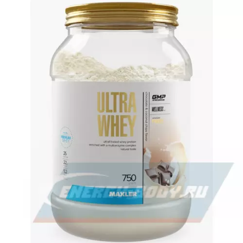  MAXLER Ultra Whey Шоколад с кокосовой стружкой, 750 г