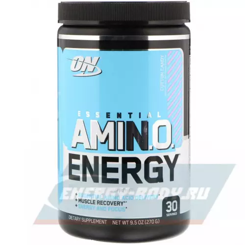 Аминокислотны OPTIMUM NUTRITION Essential Amino Energy Сладкая вата, 270 г