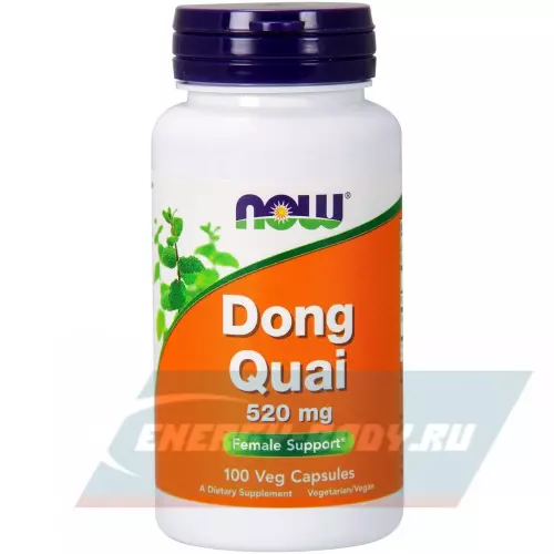  NOW FOODS Dong Quai 520 mg 100 веган капсул