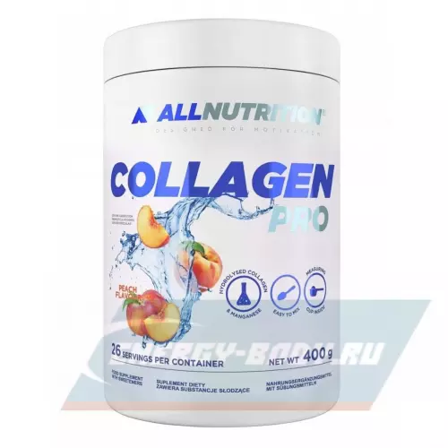 COLLAGEN All Nutrition Collagen Pro Персик, 400 г