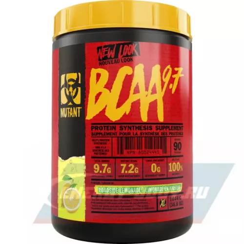 ВСАА Mutant Mutant BCAA 9.7 2:1:1 Придорожный лимонад, 1044 г