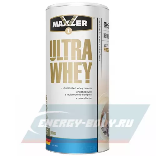  MAXLER Ultra Whey Шоколад с кокосовой стружкой, 450 г