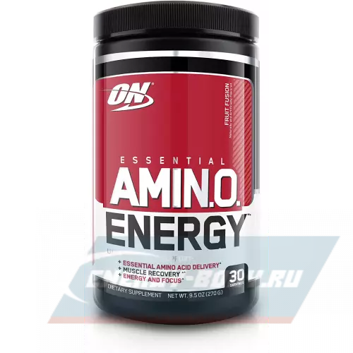 Аминокислотны OPTIMUM NUTRITION Essential Amino Energy Фруктовый взрыв, 270 г