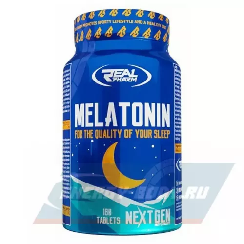  Real Pharm Melatonine 1 mg 180 таблеток