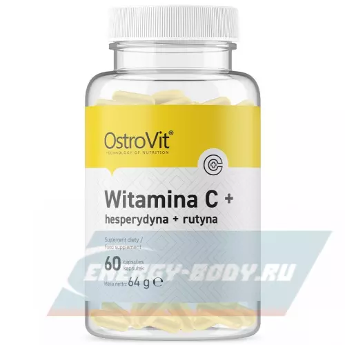  OstroVit Vitamin C + Hesperidin + Rutin 60 капсул