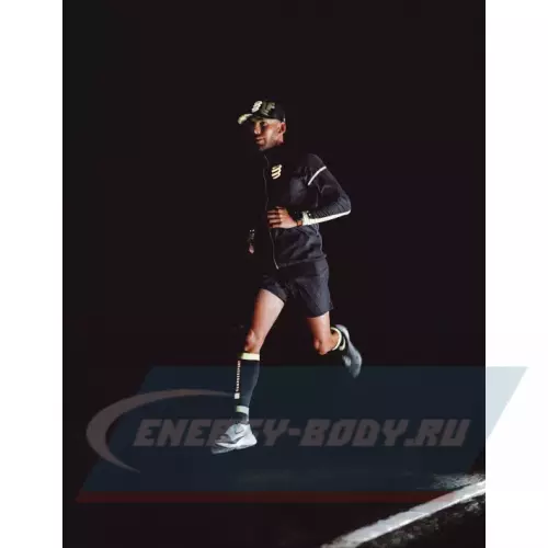  Compressport Ветровка Hurricane Windproof Flash Black/Fluo Yellow M