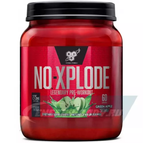 Предтерник BSN NO-XPLODE 3.0 New Зеленое яблоко, 1110 г