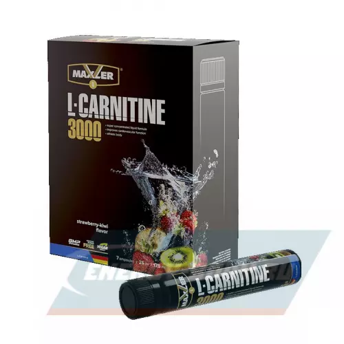 L-Карнитин MAXLER L-Carnitine 3000 Клубника - Киви, 7 x 25 мл