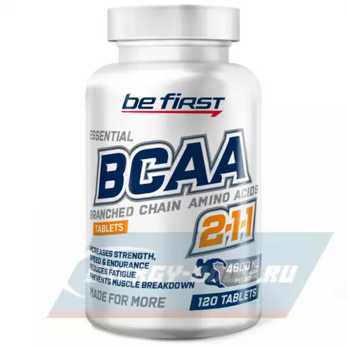ВСАА Be First BCAA Tablets  2:1:1 120 таблеток
