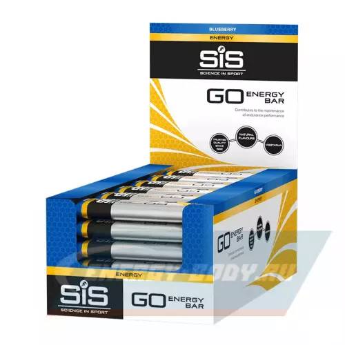 Батончик энергетический SCIENCE IN SPORT (SiS) GO Energy Mini Bar Голубика, 40 г x 30 батончиков