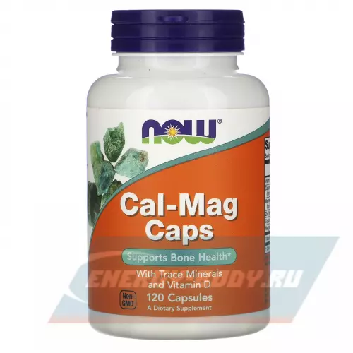  NOW FOODS Calcium & Magnesium & Vit D 120 капсул