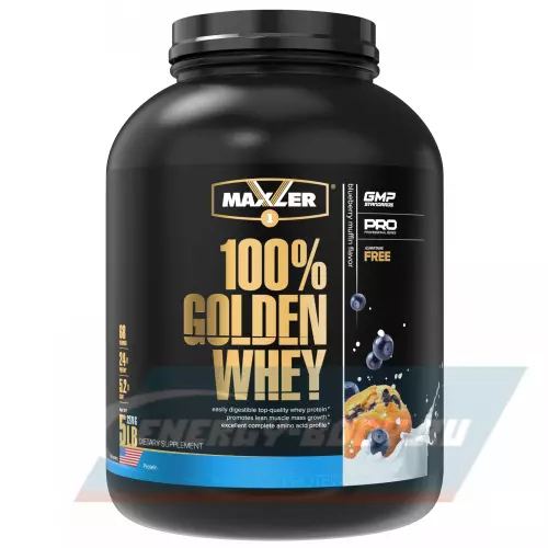 MAXLER 100% Golden Whey Черничный Маффин, 2270 г
