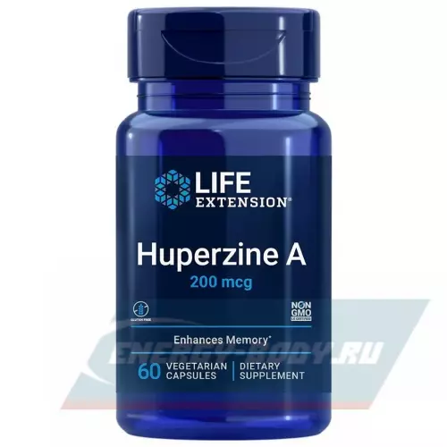  Life Extension Huperzine A 200 mcg 60 вегетарианских капсул