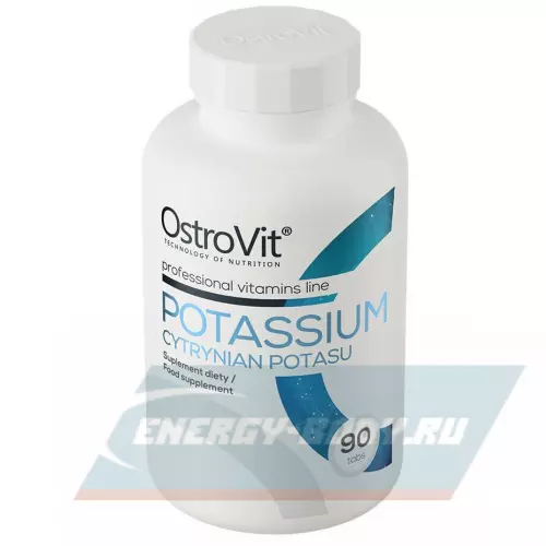 Минералы OstroVit Potassium 90 таблеток