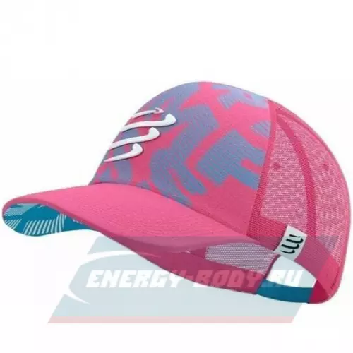  Compressport Trucker Cap Hot Pink/Hawaiian Ocean 