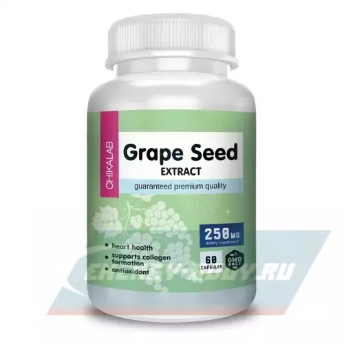  Chikalab Grape Seed extrakt 60 капсул