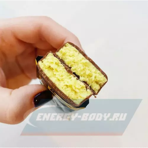Батончик протеиновый Bombbar Батончики в шоколаде без сахара Банановый пудинг, 30x40 г
