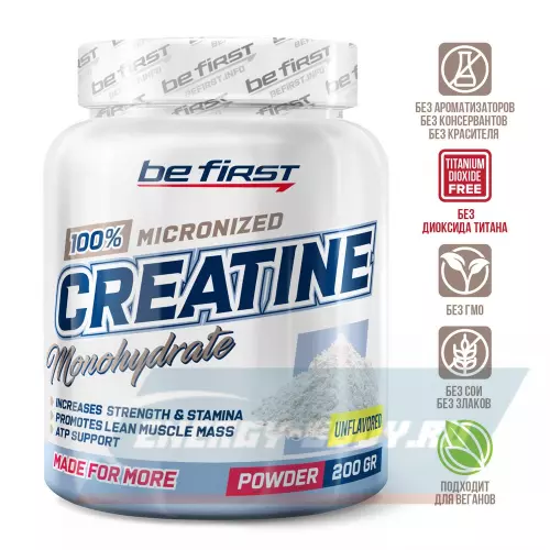  Be First Creatine powder Натуральный, 200 г