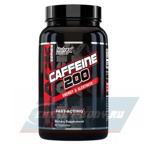 Энергетик NUTREX CAFFEINE 200 60 капсул