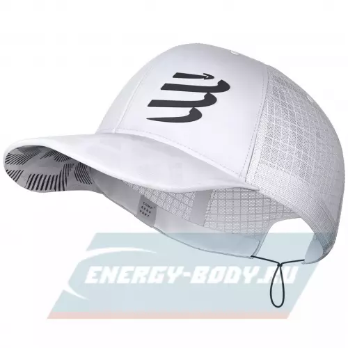  Compressport Racing Trucker Cap White/Black 