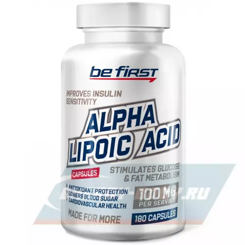  Be First Alpha Lipoic Acid (альфа-липоевая кислота) 180 капсул