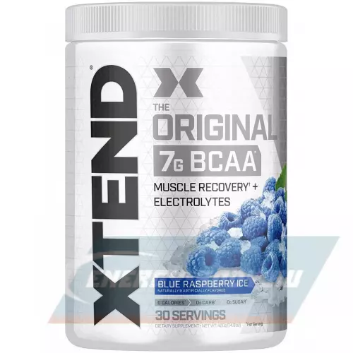 ВСАА Scivation Xtend Original 2:1:1 Ледяная голубая малина, 398-431 г