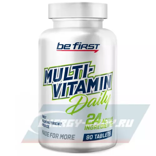  Be First Multivitamin Daily (повседневные витамины мультивитамин дэйли) 90 таблеток