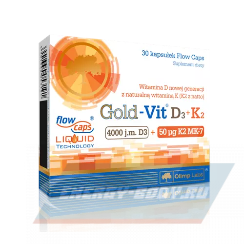  OLIMP Gold-Vit D3+K2 4000 IU 30 капсул