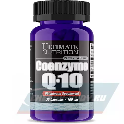  Ultimate Nutrition Coenzyme Q10 30 капсул