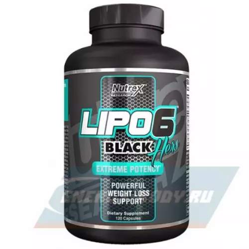  NUTREX Lipo-6 Black Hers 120 капсул