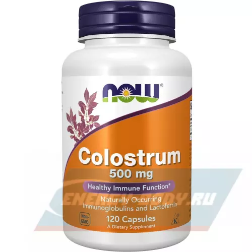  NOW FOODS Colostrum 500 mg 120 капсул