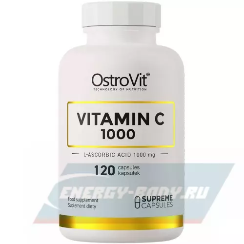  OstroVit Vitamin C 1000 mg 120 капсул